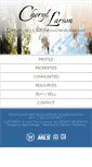 Mobile Screenshot of cheryllarson.com